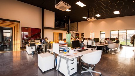 estrutura de um coworking